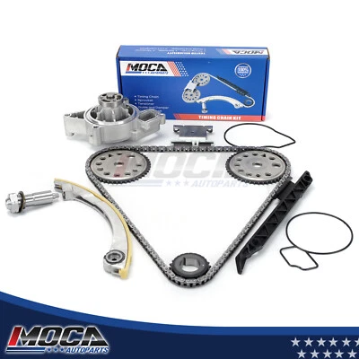 Kit de cadena de distribución bomba de agua compatible con 00-11 Chevrolet HHR Saturn Pontiac Oldsmobile l4 Foto 1 de 4