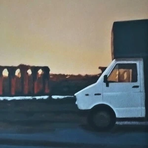 Mario Ferrante Serigrafia Firmata Paesaggio Urbano arte figurativa arredo casa - Foto 1 di 7