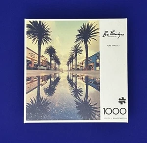Buffalo Games Bo Bridges PURE MAGIC 1000 piece puzzle reflection palm trees NIB - Picture 1 of 2