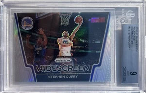Stephen Curry 2020 Panini Prizm Widescreen Silver Prizm #3 BGS 9 - Picture 1 of 2
