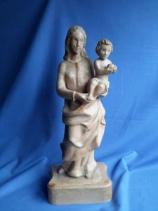 Madonna Holzfigur 37 cm - Bild 1 von 7