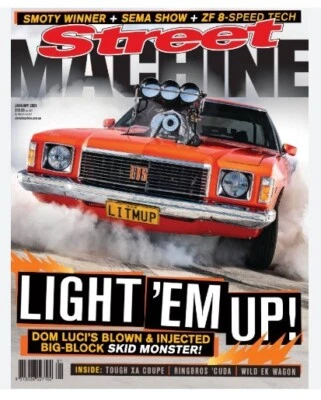Street Machine Magazine Issue January 2025/ LIGHT' EM UP! - Image 1 of 3