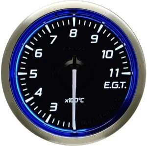 DEFI DF RACER N2 52MM AUSPUFF TEMP EGT MESSGERÄT (BLAU) - Bild 1 von 2