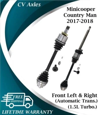 Nuevos ejes CV delanteros OE para Mini Cooper Countryman 2017-2018 garantía de por vida Foto 1 de 4