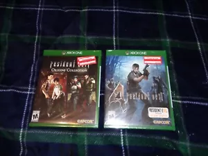 Resident Evil Origins Collection And Resident Evil 4 Xbox One Brand New Sealed - Picture 1 of 1