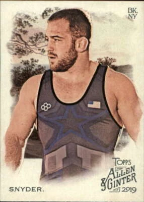 2019 Allen and Ginter #158 Kyle Snyder  Freestyle Wrestler - Image 1 of 2