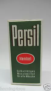 Reklame Requisite PERSIL HENKEL&CIE GMBH DÜSSELDORF Waschmittel Waschpulver OVP - Bild 1 von 12