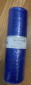 12 inches x 35 feet Yellow Mesh Ribbon by Celebrate It Occasions, New - Picture 1 of 1