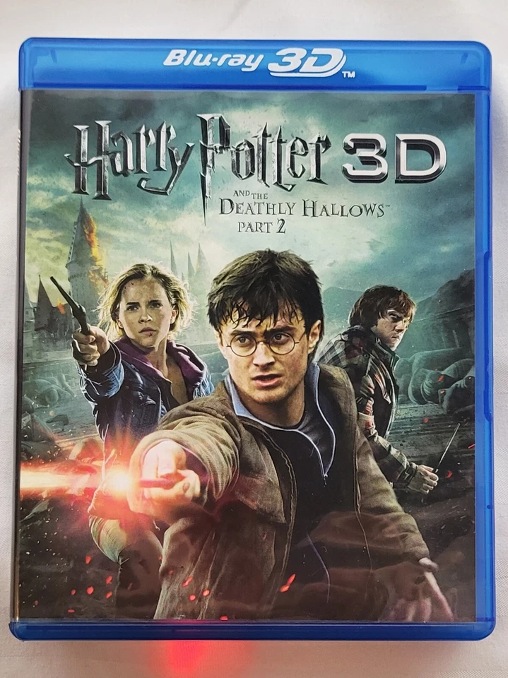 Harry Potter and the Deathly Hallows, Part 2. 3D + 2D Blu-ray, DVD. - Image 1 of 1