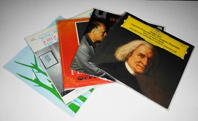 Franz Liszt - 5x12" Vinyl Records, 5 Quality Vintage Pressings In Top Condition. - Image 1 of 4