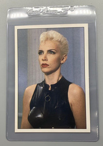 1987 Panini Smash Hits Sticker #56 Annie Lennox - Band - Music - MINT