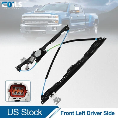 Power Window Regulator For Nissan Titan Armada 2005-2015 Front Left w/ Motor - Image 1 of 4