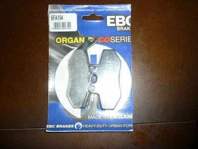 PASTILLAS FRENO EBC SFA194 AJP BETA HONDA GILERA PIAGGIO VESPA DERBI FANTIC SHERCO MH Foto 1 de 4