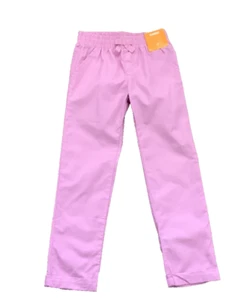 Gymboree Eiffel Flowers Pants Pink Sz 5T Girls Cuffed Twill Bottoms NWT - Picture 1 of 3