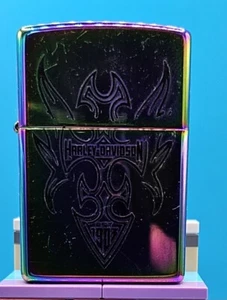 harley davidson zippo lighter No dent's micro scratches - Picture 1 of 2