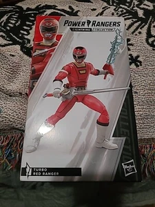 Power Rangers Lightning Collection Turbo Red Ranger 6" Figure Hasbro Brand New - Picture 1 of 2