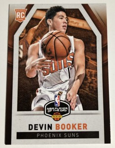 Devin Booker 2015-16 Panini Player Of The Day Rookie Card #RN6 Phoenix Suns RC