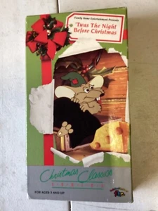 Twas the Night Before Christmas [VHS Tape] Holiday Classic Good Condition - Foto 1 di 3