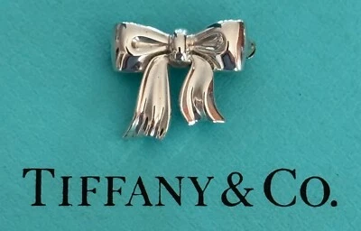 Tiffany & Co  Bow  Brooch Pin Sterling Silver 925 - Image 1 of 2