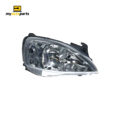 Head Lamp Drivers Side Certified Suits Holden Barina XC 2001 to 2011 - image 1 of 4