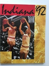 1992-1993 Indiana University Hoosiers Men's Basketball Media Guide - Bob Knight