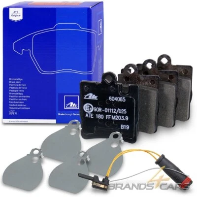 ATE + WEITERE ATE BREMSBELÄGE +WARNKONTAKT HINTEN FÜR MERCEDES C-KLASSE W203 CLK C209 SLK R171