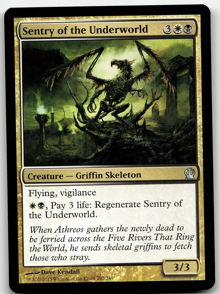 MTG Sentry of the Underworld Theros 202/249 Regular Uncommon - Image 1 of 1