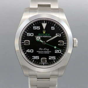 Rolex Air King 116900 VERKLEBT 40 mm aus 2017 mit Box + Papiere LC137 UNGETRAGEN - Bild 1 von 10
