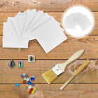  30 Sheets Wood Stove Gasket Paper Fusing Fabric Glass Hot Melt Ceramics