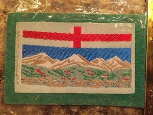 Nuevo De Colección Bandera Alberta Autoadhesivo Costura Parche Insignia Sellado AB Canadá Nuevo de Edición - Imagen 1 de 7