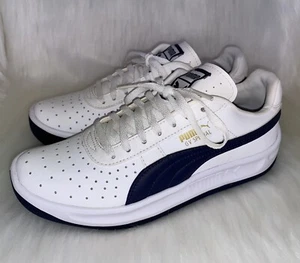 PUMA Unisex GV Special + Sneakers Youth US 5C UK 4 EUR 37 White Navy 34476574 - Picture 1 of 12
