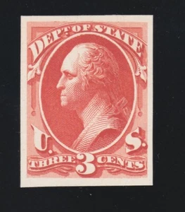 US O59TC4b 3c State Department Official Trial Color Proof - Picture 1 of 2