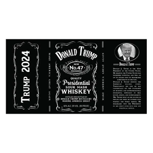 Presidential Label to fit Whiskey Bottle - Donald Trump - Jack - Dainels - Picture 1 of 2