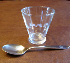 New ListingLot of Pan American Airline Items - First Class Silverplate Spoon & Juice Glass