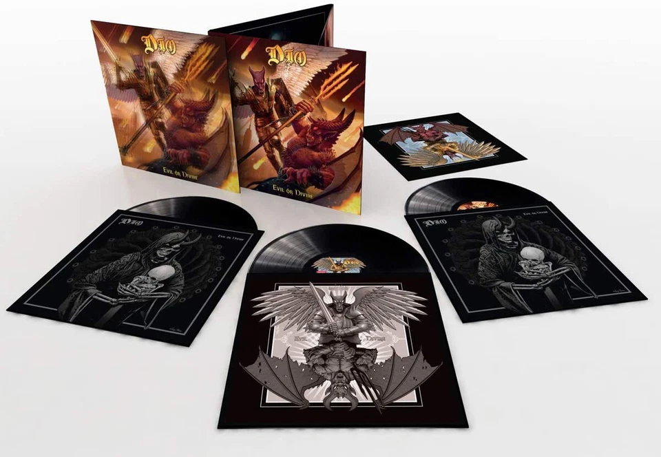 DIO - EVIL OR DIVINE, 2021 EU 180G vinyl 3LP, LENTICULAR 3D COVER, NEW - SEALED! - Image 1 of 1