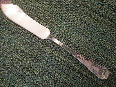 ¡MASTER ESPARCIDOR! Vintage 1847 ROGERS INT'L plateado: patrón heráldico: excelente Foto 1 de 4