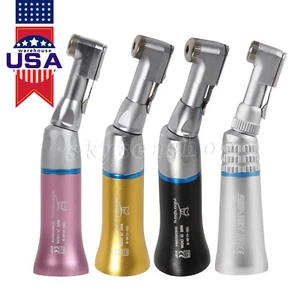 Dental Slow Low Speed Handpiece Contra Angle Latch fit NSK E-type motor 4 Colors - Picture 1 of 16
