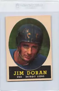 1958 Topps #43 Jim Doran Lions quasi nuovo *1827 - Foto 1 di 2