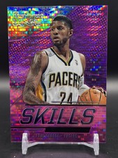 2013-14 Panini Select Skills Purple Prizm /99 Paul George #20 Clippers SP