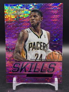 2013-14 Panini Select Skills Purple Prizm /99 Paul George #20 Clippers SP