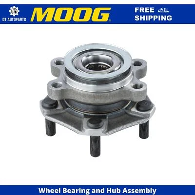 Conjunto de cojinete de rueda y buje delantero MOOG 2013 2014 para Nissan Sentra 2013-2019 Foto 1 de 4