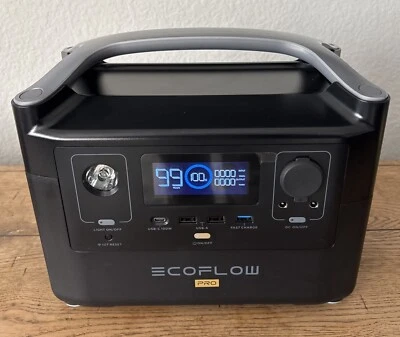 EcoFlow  - RIVER Pro Portable Power Station EF4 PRO 720wh 600W 120V - Image 1 of 4