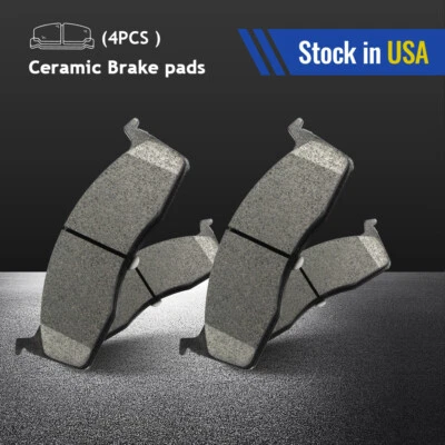 Front Ceramic Brake Pad for 1996-1999 2000 Chrysler Town & Country Grand Voyager - Image 1 of 4