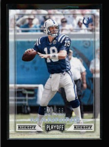 PEYTON MANNING 2016 PANINI PLAYOFF #189 KICKOFF PARALLEL #139/199 AZ5758
