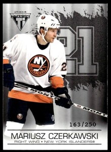 2003-04 Pacific Private Stock Titanium Mariusz Czerkawski /250 New York