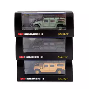 New Master 1:64 Hm H1 1999 SUV Diecast Toy Car Model Collection Gift Limited - Picture 1 of 15
