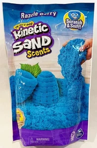 Spin Master Kinetic Sand Blue Razzle Berry Scented 8 oz Package Kids Toy - Picture 1 of 1