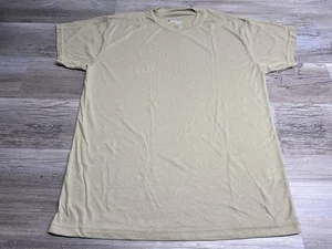 Polarmax Short Sleeve Top Base Layer Shirt Tan Beige Mens Size L Outdoors Top #2 - Picture 1 of 5