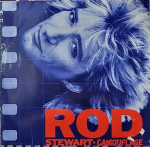 ROD STEWART - CAMOUFLAGE - VINYL LP RECORD - 1984 - 925 095-1 - Picture 1 of 6