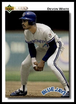 1992 Upper Deck #352 Devon White - Image 1 of 2